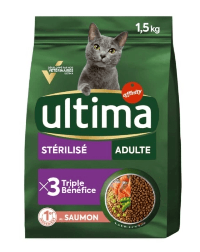 Ultima Croquettes Pour Chat Adulte Stérilisé Poulet