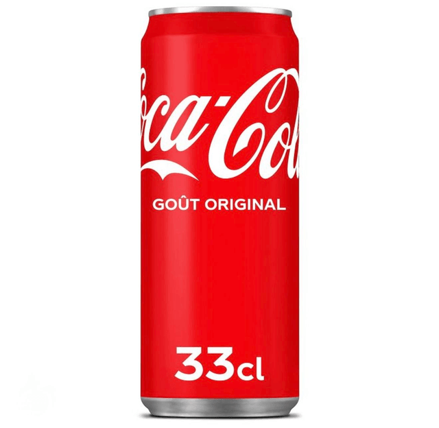 COCA-COLA Boisson gazeuse aux extraits végétaux original boîte