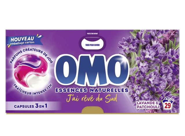 Omo Lessive capsules 3 en 1