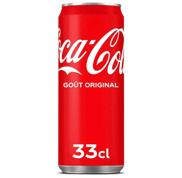 COCA-COLA Boisson gazeuse aux extraits végétaux original boîte