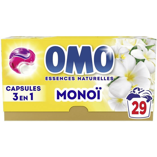 Omo Lessive capsules 3 en 1