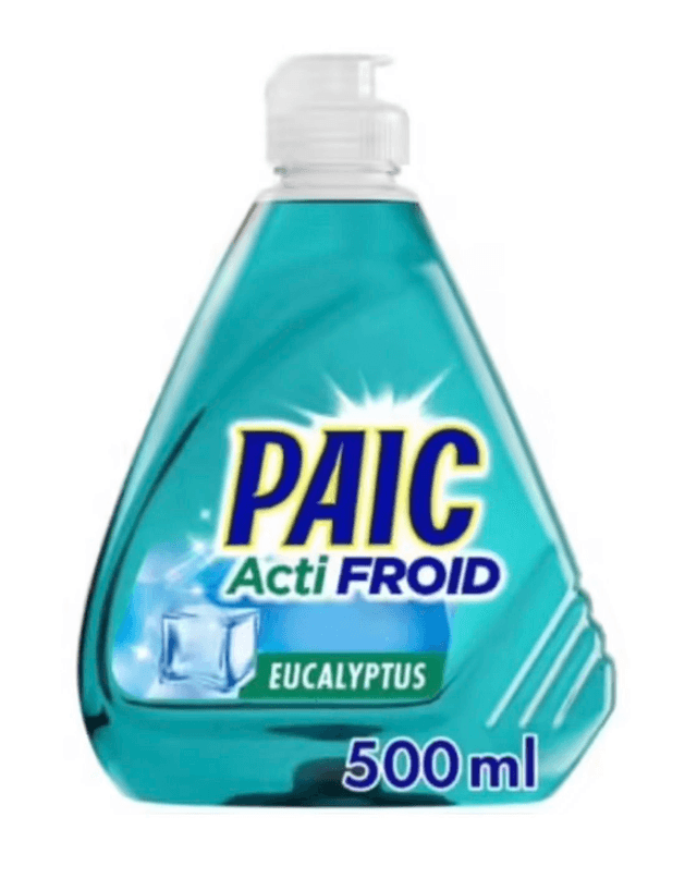 PAIC Liquide vaisselle Actifroid Eucalyptus Ultra Dégraissant 